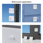 Children Protective Window Lock Flat Movement Doors Drawers Lock Cabinet Door Handle, FS36