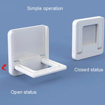 Children Protective Window Lock Flat Movement Doors Drawers Lock Cabinet Door Handle, FS36