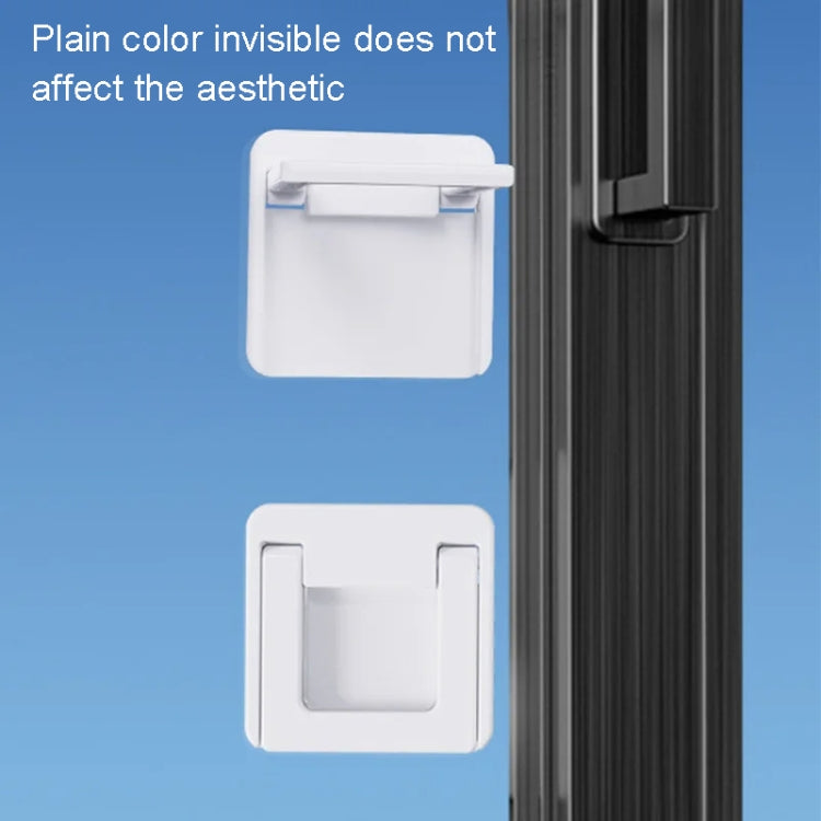 Children Protective Window Lock Flat Movement Doors Drawers Lock Cabinet Door Handle, FS36