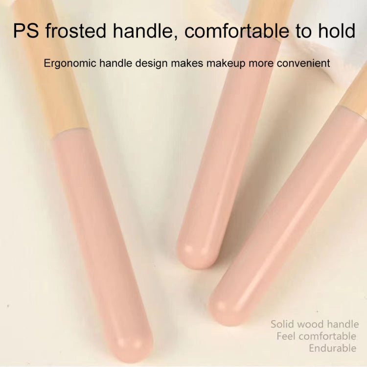 Tragbarer Concealer-Pinsel für Nass- und Trockenanwendung, multifunktionales Beauty-Tool, 3-teiliges Set, Pilzform, diagonale Form, runde Kopfform