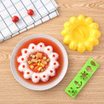 مجموعة 4 قطع من قوالب أرز السوشي على شكل أرنب ودلفين لصنع يدوي