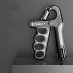 5-100kg Adjustable Hand Grip Strengthener Arm Muscle Exerciser, Electronic Counter Orange, Electronic Counter Red, Electronic Counter Gray, Mechanical Counter Orange, Mechanical Counter Red, Mechanical Counter Gray