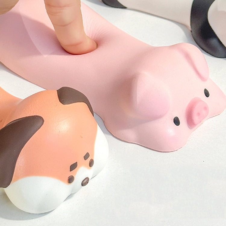 Decompression Memory Foam Mouse Pad Cute Desktop Mouse Wrist Cushion Hand Rest, Shiba Inu, Cat, Pig, Rabbit