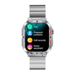 K57 Pro 1,96 Zoll Bluetooth-Smartwatch mit Anruf-, Musik- und Wetterfunktion sowie wasserdichter Anzeige
