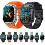 K57 Pro 1,96 Zoll Bluetooth-Smartwatch mit Anruf-, Musik- und Wetterfunktion sowie wasserdichter Anzeige