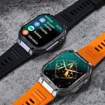 K57 Pro 1,96 Zoll Bluetooth-Smartwatch mit Anruf-, Musik- und Wetterfunktion sowie wasserdichter Anzeige