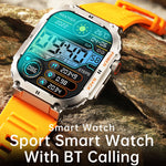 K57 Pro 1,96 Zoll Bluetooth-Smartwatch mit Anruf-, Musik- und Wetterfunktion sowie wasserdichter Anzeige