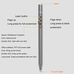 Conference Teaching Page Turning Pen Electronic Telescopic Pointer Laser Pointer PPT Wireless Presenter, Telescopic Laser Pointer