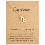 Zodiac Signs Necklace Electroplate Alloy Short Chain Jewelry, Aries Golden, Cancer Golden, Libra Golden, Virgo Golden, Leo Golden, Aquarius Golden, Pisces Golden, Taurus Golden, Capricorn Golden, Sagittarius Golden, Scorpio Golden, Gemini Golden       ...