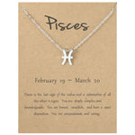 Zodiac Signs Necklace Electroplate Alloy Short Chain Jewelry, Aries Golden, Cancer Golden, Libra Golden, Virgo Golden, Leo Golden, Aquarius Golden, Pisces Golden, Taurus Golden, Capricorn Golden, Sagittarius Golden, Scorpio Golden, Gemini Golden       ...