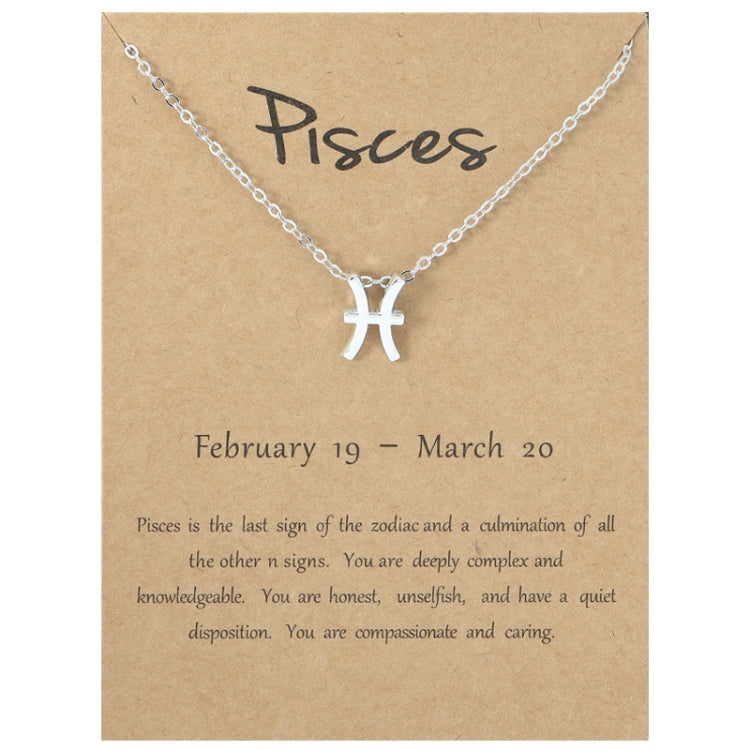 Zodiac Signs Necklace Electroplate Alloy Short Chain Jewelry, Aries Golden, Cancer Golden, Libra Golden, Virgo Golden, Leo Golden, Aquarius Golden, Pisces Golden, Taurus Golden, Capricorn Golden, Sagittarius Golden, Scorpio Golden, Gemini Golden       ...