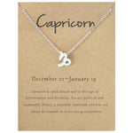 Zodiac Signs Necklace Electroplate Alloy Short Chain Jewelry, Aries Golden, Cancer Golden, Libra Golden, Virgo Golden, Leo Golden, Aquarius Golden, Pisces Golden, Taurus Golden, Capricorn Golden, Sagittarius Golden, Scorpio Golden, Gemini Golden       ...