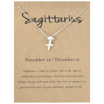 Zodiac Signs Necklace Electroplate Alloy Short Chain Jewelry, Aries Golden, Cancer Golden, Libra Golden, Virgo Golden, Leo Golden, Aquarius Golden, Pisces Golden, Taurus Golden, Capricorn Golden, Sagittarius Golden, Scorpio Golden, Gemini Golden       ...