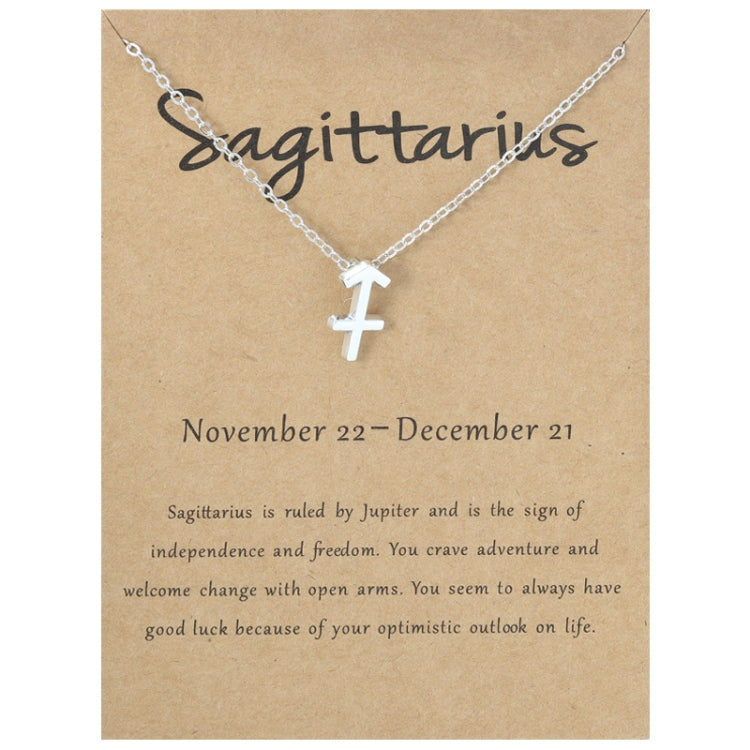 Zodiac Signs Necklace Electroplate Alloy Short Chain Jewelry, Aries Golden, Cancer Golden, Libra Golden, Virgo Golden, Leo Golden, Aquarius Golden, Pisces Golden, Taurus Golden, Capricorn Golden, Sagittarius Golden, Scorpio Golden, Gemini Golden       ...