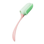 Pets Finger Toothbrush With Handle Dogs And Cats Oral Cleaning Tools