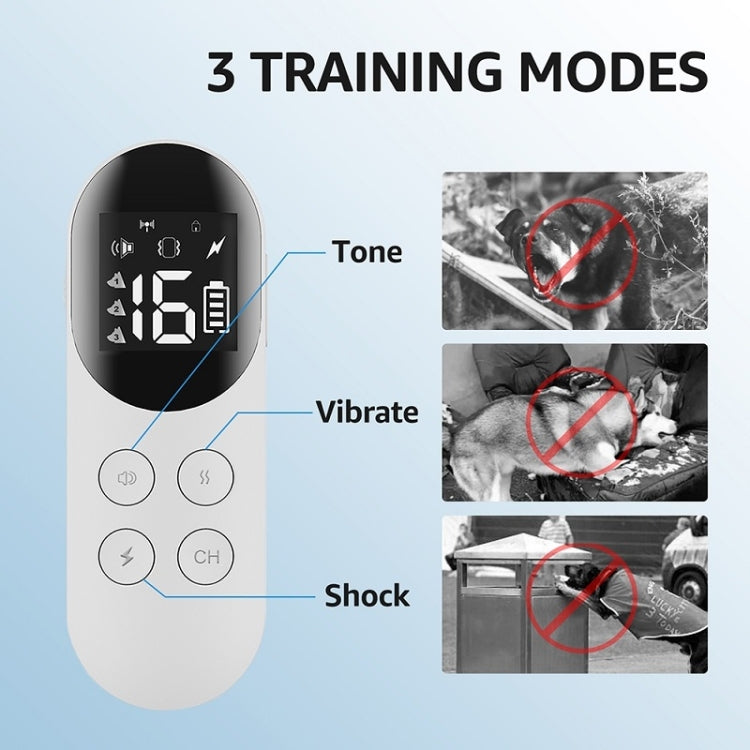 Pet Dog Training Anti-barking Collar Smart Remote Control, Remote Control