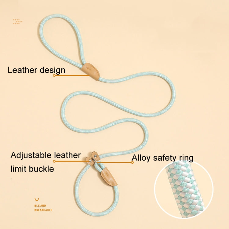 Dog Traction Rope Mid Large Dog Universal Safety Buckle Chain Circle, 1.5m x 0.6cm, 1.5m x 0.8cm, 1.5m x 1cm, 1.8m x 0.6cm, 1.8m x 0.8cm, 1.8m x 1cm
