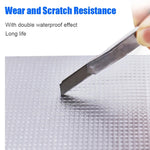 1.2mm Thickness Butyl Waterproof Tape Self-Adhesive Aluminum Foil Tape, 5cm x 5m, 15cm x 5m, 20cm x 5m, 10cm x 10m