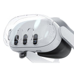 For Meta Quest 3 PC Protective Shell, 7 In 1 (Glitter Transparent), 7 In 1 (Glitter Transparent Blue), 7 In 1 (Glitter Transparent Red), Single Shell (Glitter Transparent), Single Shell (Glitter Transparent Blue), Single Shell (Glitter Transparent Red)...