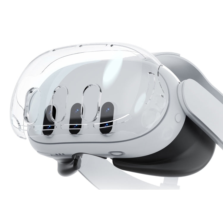 For Meta Quest 3 PC Protective Shell, 7 In 1 (Glitter Transparent), 7 In 1 (Glitter Transparent Blue), 7 In 1 (Glitter Transparent Red), Single Shell (Glitter Transparent), Single Shell (Glitter Transparent Blue), Single Shell (Glitter Transparent Red)...