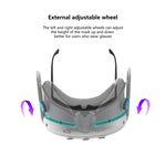 For Meta Quest 3 Air Circulation Heat Dissipation Replacement Mask With Fan Anti-Fogging VR Mask Accessories, With Fan