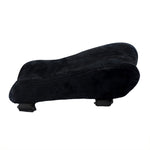 Curve Three-dimensional Support Memory Foam Office Chair Armrest Pad, Black, Gel Grid, Grid, Gray Grid, Gray