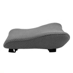 Curve Three-dimensional Support Memory Foam Office Chair Armrest Pad, Black, Gel Grid, Grid, Gray Grid, Gray