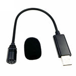ميكروفون مؤتمر فيديو مباشر للكمبيوتر بقابس USB مباشر، 4.0x205 مم، 4.0x255 مم، 4.0x255 مم مع مفتاح تشغيل