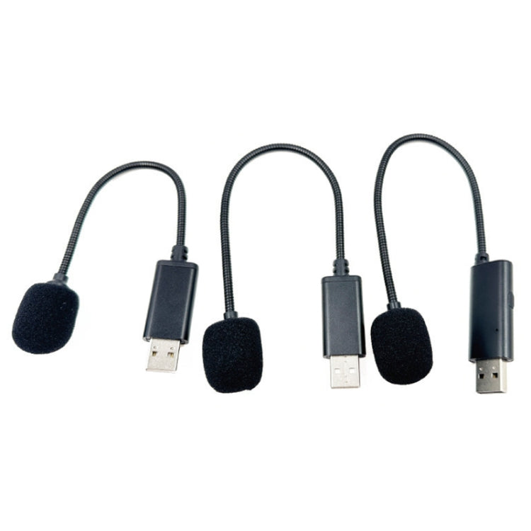 ميكروفون مؤتمر فيديو مباشر للكمبيوتر بقابس USB مباشر، 4.0x205 مم، 4.0x255 مم، 4.0x255 مم مع مفتاح تشغيل