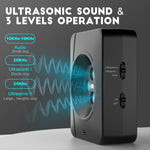 Anti Barking Device for Dogs With 4 Enhanced Ultrasonic Transmitter 3 Adjustable Levels, 4 Head