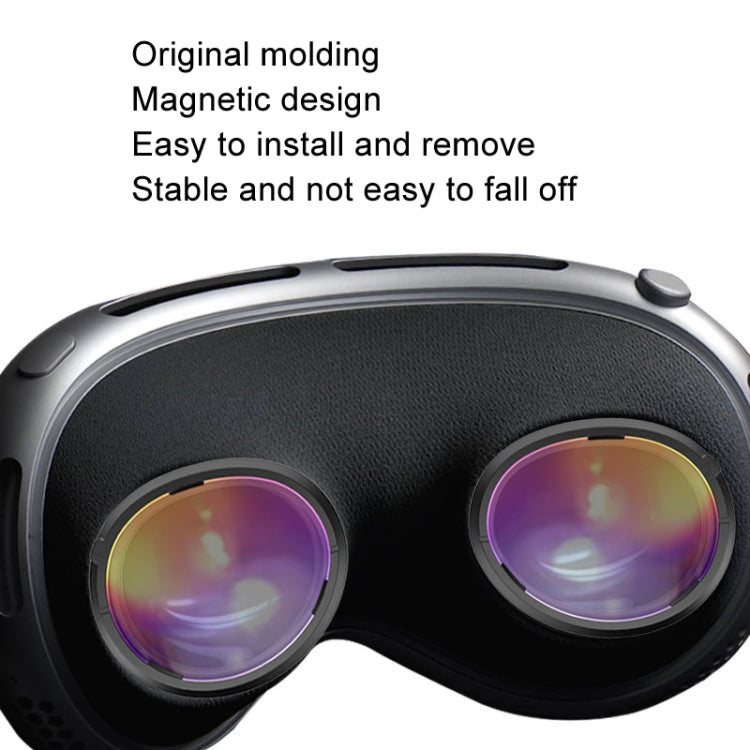 For Apple Vision Pro Magnetic Frame VR Glasses Smart Accessories, Single Frame, 1.56 Refractive Index Frame+200 Degree Lens, 1.61 Refractive Index Frame+300 Degree Lens, 1.67 Refractive Index Frame+400 Degree Lens                                       ...