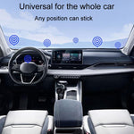 Zero Gravity Car Steering Wheel Phone Navigation Mount Sticky Metal Magnetic Holder, D35