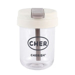 300ml Mini Children Water Mug Leakage-proof Student Plastic Portable Straw Cup