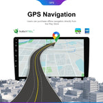 جهاز تشغيل أندرويد عالمي بشاشة HD كبيرة 6+128 جيجابايت، مشغل بلوتوث للسيارة، ملاحة GPS أندرويد، جهاز متكامل، 7 إنش، 9 إنش، 10.1 إنش