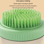 Pet Cleaning Supply Capsule Refillable Shower Gel Type Cats Dogs Bathing Massage Brush