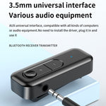 2 In 1 AUX Bluetooth 5.3 Receiver Transmitter USB Audio Adapter, C28
