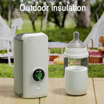 18W 6000mAh Baby Bottle Warmer With Digital Display 6 Levels Temperature Adjustment, NNQ-2