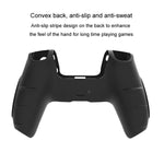 Étui de protection en silicone pour manette PS5 : coque souple antidérapante, blanc, bleu, noir, blanc + 2 chapeaux, bleu + 2 chapeaux, noir + 2 chapeaux, blanc + 8 chapeaux, bleu + 8 chapeaux, noir + 8 chapeaux