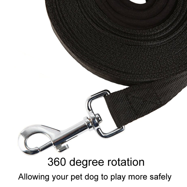 Pet Tracking Dog Collar Leash Dog Training Lengthened Traction Leash, 2.5cm x 3m, 2.5cm x 5m, 2.5cm x 10m, 2.5cm x 15m, 2.5cm x 20m, 2.5cm x 30m