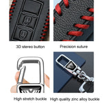 For BMW Car Key Cover Multifunctional Keychain Anti-Lost Number Plate, A, B, C, D, E, F
