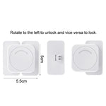 Multifunctional Baby Anti-pinch Door Latch Drawer Refrigerator Child Safety Lock, Refrigerator Lock