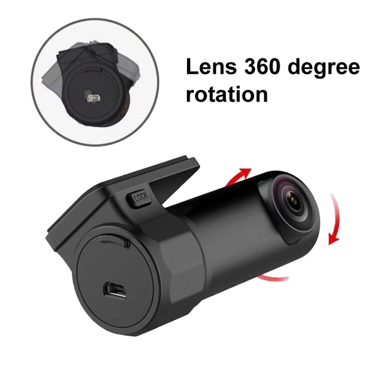 S600 1080P Wifi Dash Cam 170 Degree Wide Angle Lens Hidden Car Driving Recorder