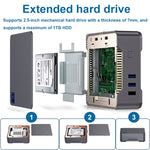 12th Intel Alderlake Dual HDMI+VGA Triple Display 4K HD Pocket Mini PC, GK3Plus N100 8G+128G US Plug, GK3Plus N100 8G+128G UK Plug, GK3Plus N100 8G+128G EU Plug, GK3Plus N100 8G+256G US Plug, GK3Plus N100 8G+256G EU Plug, GK3Plus N100 8G+256G UK Plug  ...