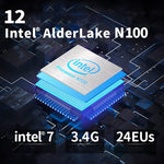 12th Intel Alderlake Dual HDMI+VGA Triple Display 4K HD Pocket Mini PC, GK3Plus N100 8G+128G US Plug, GK3Plus N100 8G+128G UK Plug, GK3Plus N100 8G+128G EU Plug, GK3Plus N100 8G+256G US Plug, GK3Plus N100 8G+256G EU Plug, GK3Plus N100 8G+256G UK Plug  ...