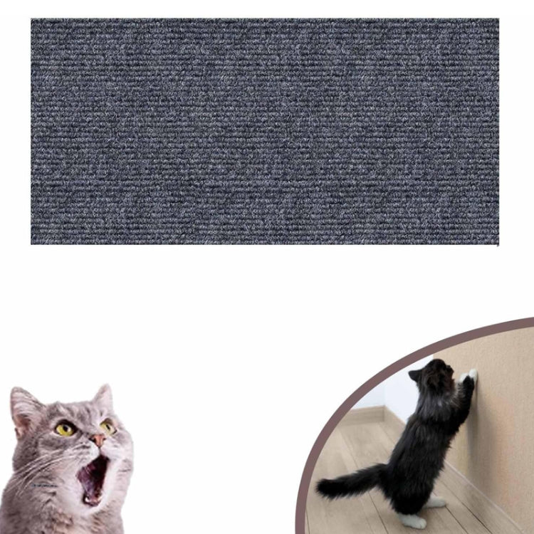Trimmable Self-Adhesive Cat Scratching Mat DIY Climbing Cat Scratcher, 30 x 100cm, 40 x 100cm, 60 x 100cm