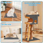 Trimmable Self-Adhesive Cat Scratching Mat DIY Climbing Cat Scratcher, 30 x 100cm, 40 x 100cm, 60 x 100cm