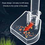 Fish Tank Feeding Tube Acrylic Feeder Small Fish Feeding Tube, 13-18cm, 20-32cm