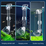 Fish Tank Feeding Tube Acrylic Feeder Small Fish Feeding Tube, 13-18cm, 20-32cm