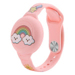 For AirTag 2nd Gen / AirTag 1st Gen Cartoon Watch Strap Locator Silicone Protective Cover Anti-Lost Device Case