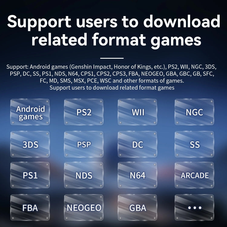 ANBERNIC RG556 Handheld Game Console Android 13 System 5.48-Inch AMOLED Screen WIFI Bluetooth Game Player, 128GB+128GB, 128GB+256GB